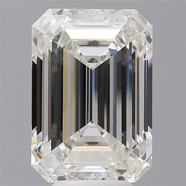 6.52 ct. emerald Lab Grown Diamond front image