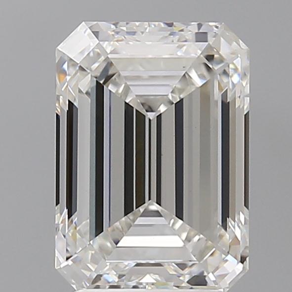 3.09 ct. emerald Lab Grown Diamond front image