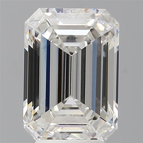 4.09 ct. emerald Lab Grown Diamond front image