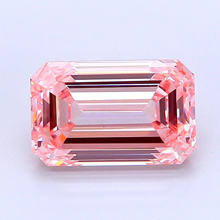 3.75 ct. emerald Lab Grown Diamond front image