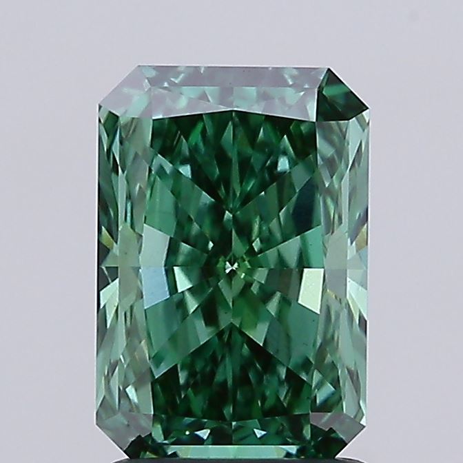 1.72 ct. radiant Lab Grown Diamond front image