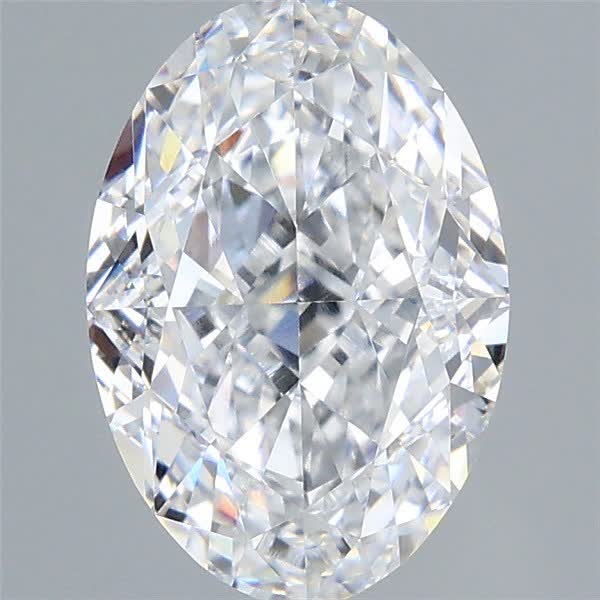3.02 ct. oval Lab Grown Diamond front image