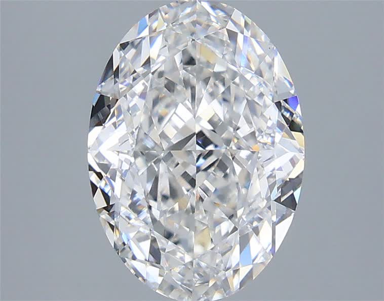 3.02 ct. oval Lab Grown Diamond front image