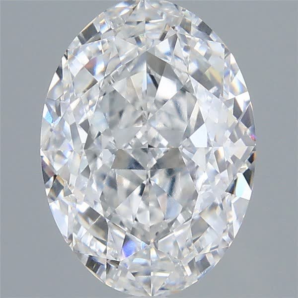 3.02 ct. oval Lab Grown Diamond front image
