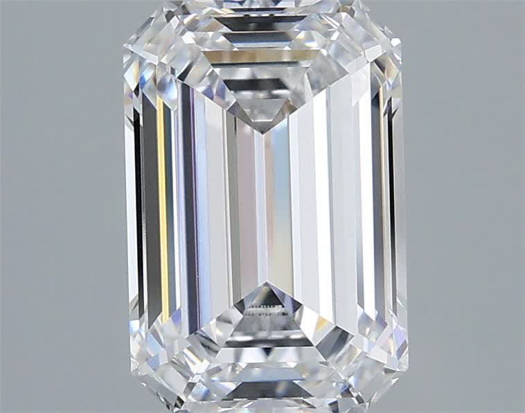 2.54 ct. emerald Lab Grown Diamond front image