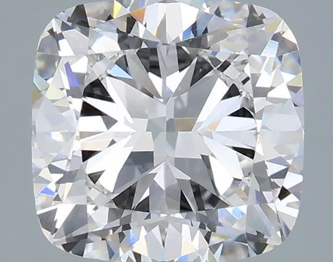 2.70 ct. cushion Lab Grown Diamond front image