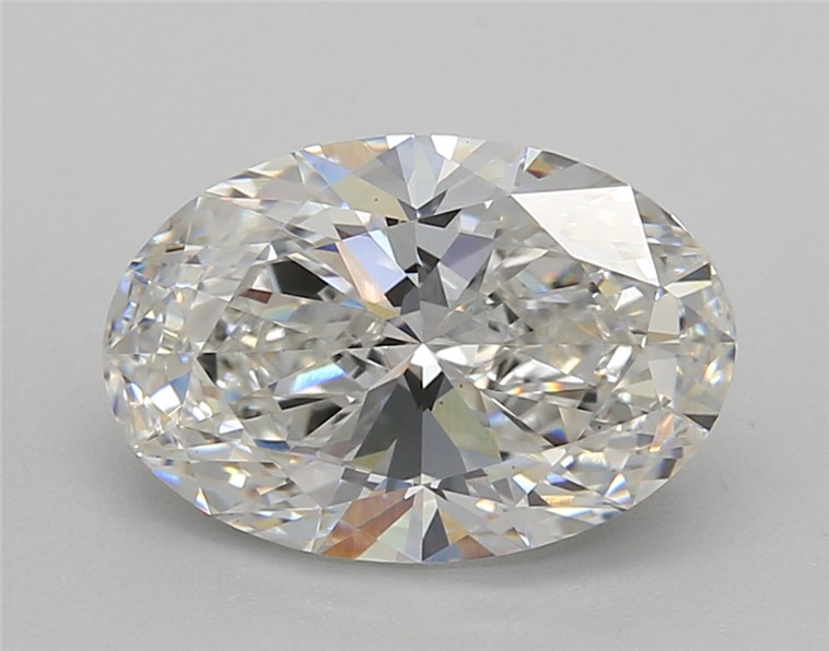 2.90 ct. oval Lab Grown Diamond front image