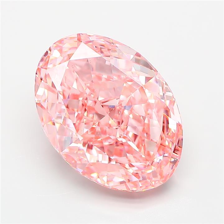 9.06 ct. oval Lab Grown Diamond front image