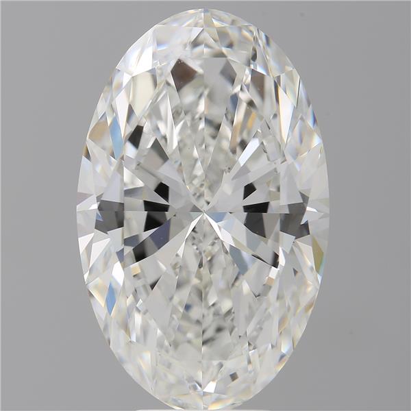 8.06 ct. oval Lab Grown Diamond front image