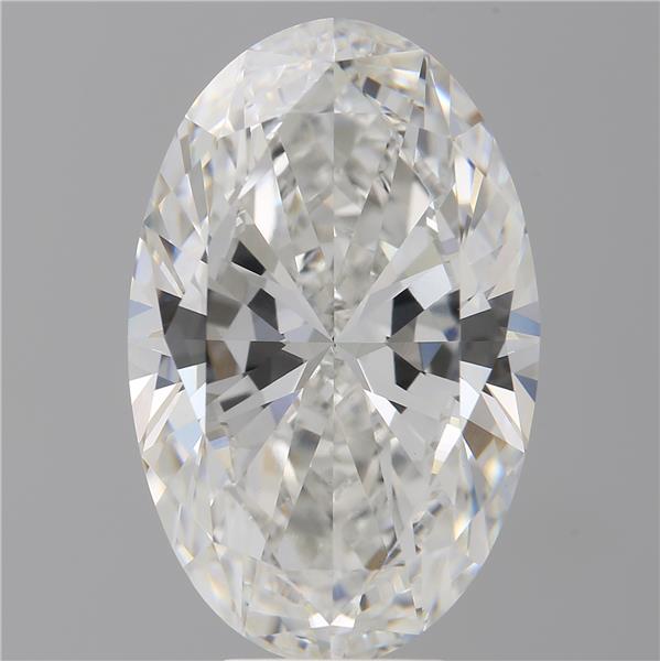 8.08 ct. oval Lab Grown Diamond front image