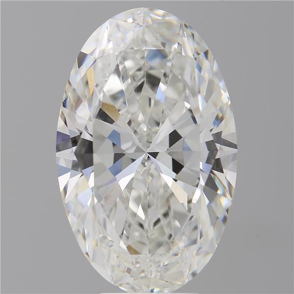 7.50 ct. oval Lab Grown Diamond front image
