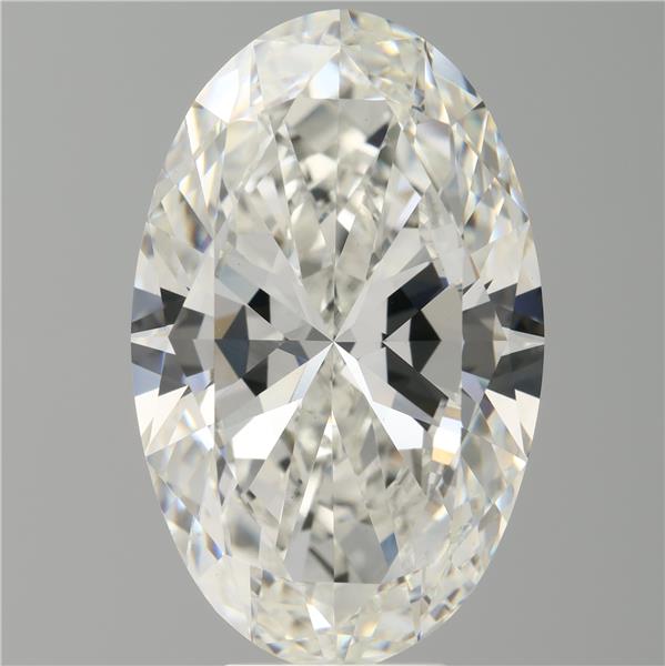 8.01 ct. oval Lab Grown Diamond front image