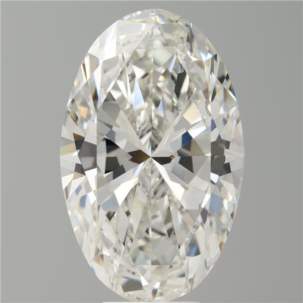8.03 ct. oval Lab Grown Diamond front image