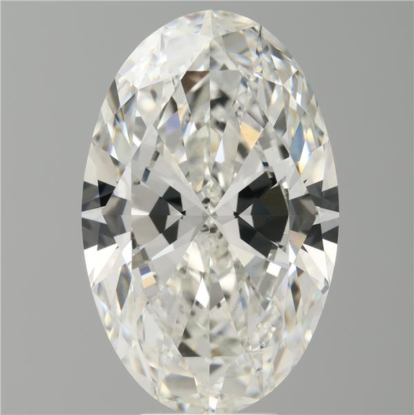 8.02 ct. oval Lab Grown Diamond front image