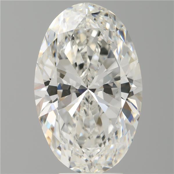 6.05 ct. oval Lab Grown Diamond front image