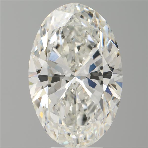 7.09 ct. oval Lab Grown Diamond front image