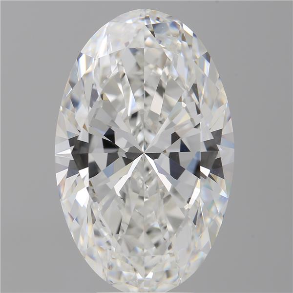 7.07 ct. oval Lab Grown Diamond front image