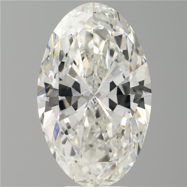 8.05 ct. oval Lab Grown Diamond front image