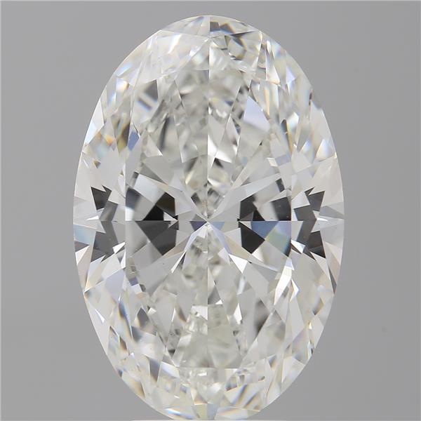 6.04 ct. oval Lab Grown Diamond front image