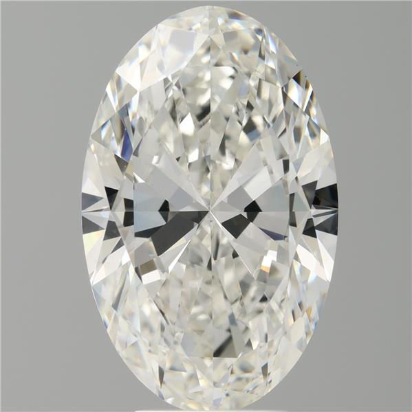 6.01 ct. oval Lab Grown Diamond front image