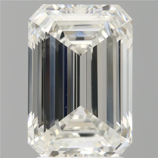 3.02 ct. emerald Lab Grown Diamond front image