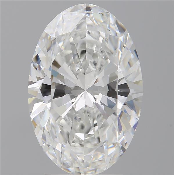 3.58 ct. oval Lab Grown Diamond front image