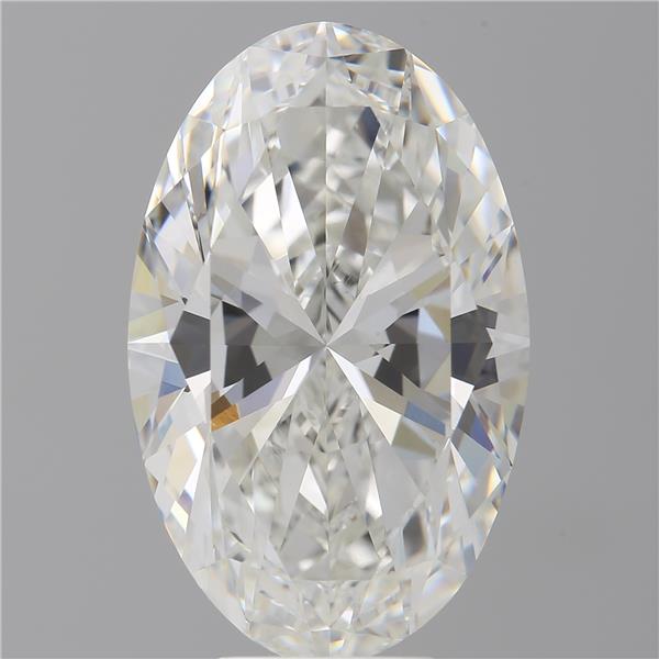 8.01 ct. oval Lab Grown Diamond front image