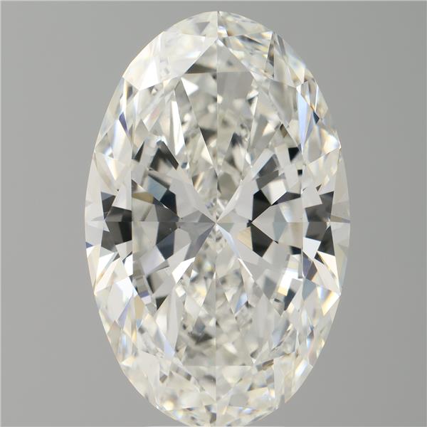 8.05 ct. oval Lab Grown Diamond front image