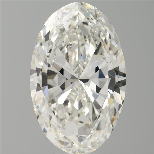 8.02 ct. oval Lab Grown Diamond front image