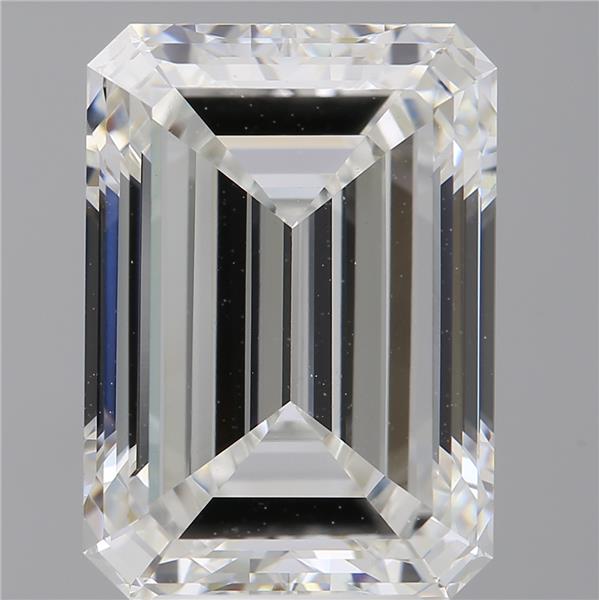 6.46 ct. emerald Lab Grown Diamond front image