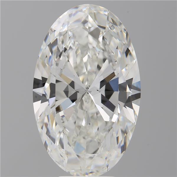 8.57 ct. oval Lab Grown Diamond front image