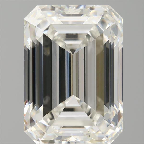 6.06 ct. emerald Lab Grown Diamond front image