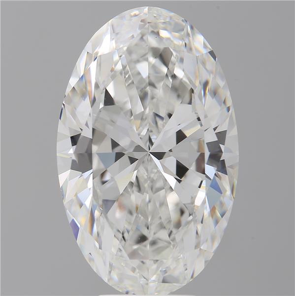 8.02 ct. oval Lab Grown Diamond front image