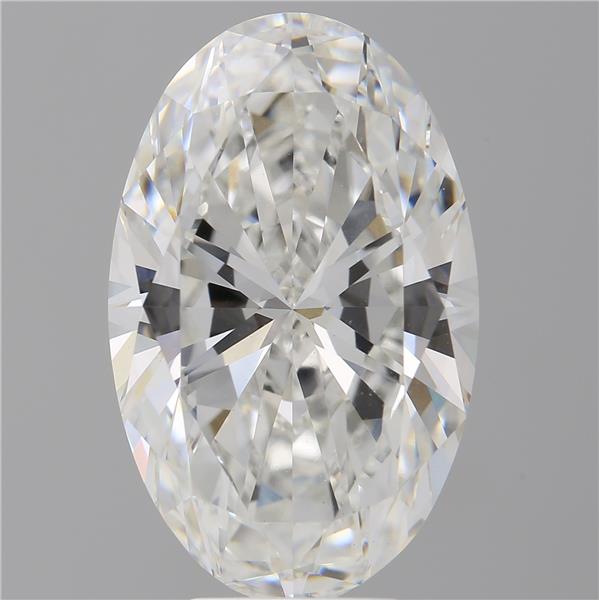 7.52 ct. oval Lab Grown Diamond front image