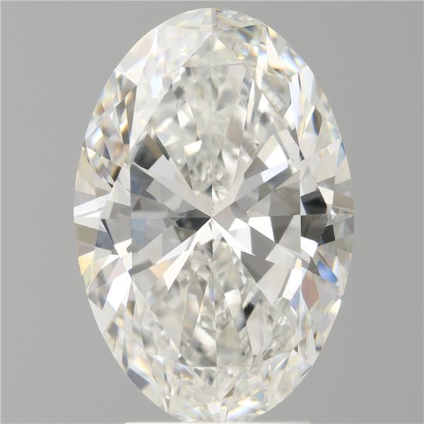 4.02 ct. oval Lab Grown Diamond front image