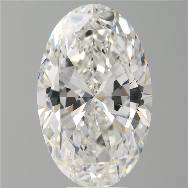 8.05 ct. oval Lab Grown Diamond front image