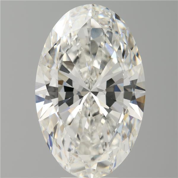 8.05 ct. oval Lab Grown Diamond front image