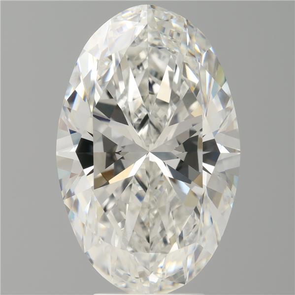 6.02 ct. oval Lab Grown Diamond front image