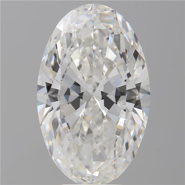 8.06 ct. oval Lab Grown Diamond front image