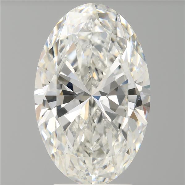 4.09 ct. oval Lab Grown Diamond front image