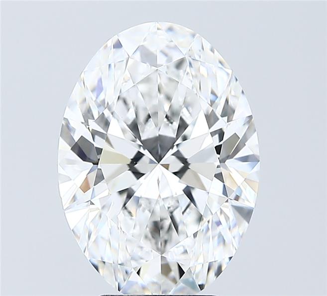 4.08 ct. oval Lab Grown Diamond front image
