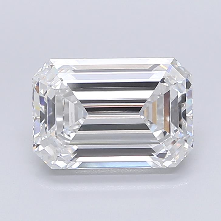 5.15 ct. emerald Lab Grown Diamond front image