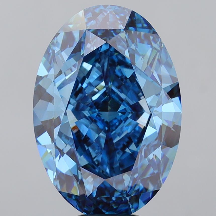 12.51 ct. oval Lab Grown Diamond front image