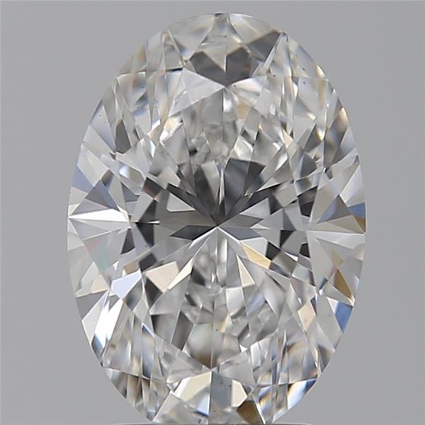 2.54 ct. oval Lab Grown Diamond front image