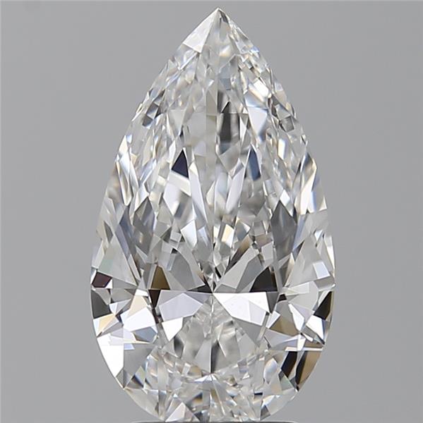 3.04 ct. pear Lab Grown Diamond front image