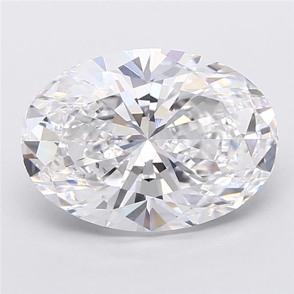 3.00 ct. oval Lab Grown Diamond front image