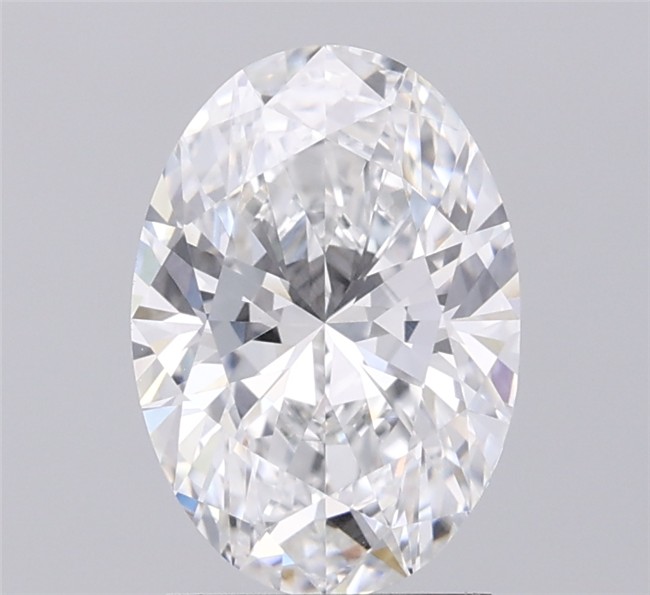 2.06 ct. oval Lab Grown Diamond front image