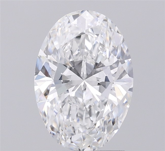 2.03 ct. oval Lab Grown Diamond front image