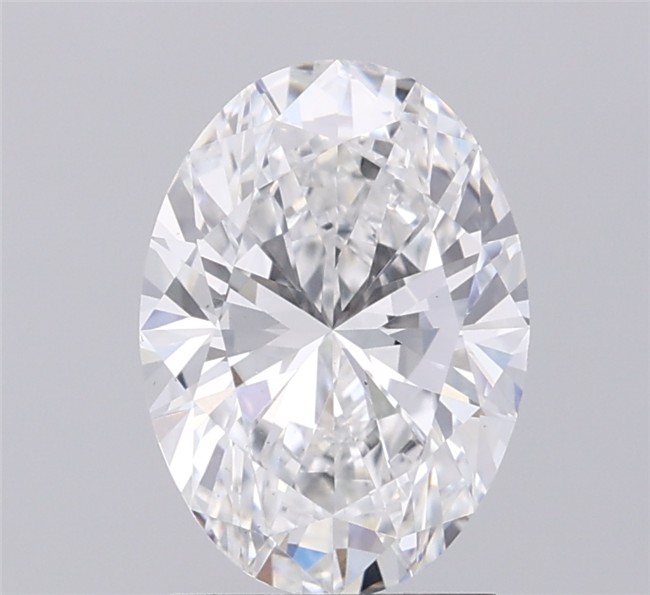 2.01 ct. oval Lab Grown Diamond front image