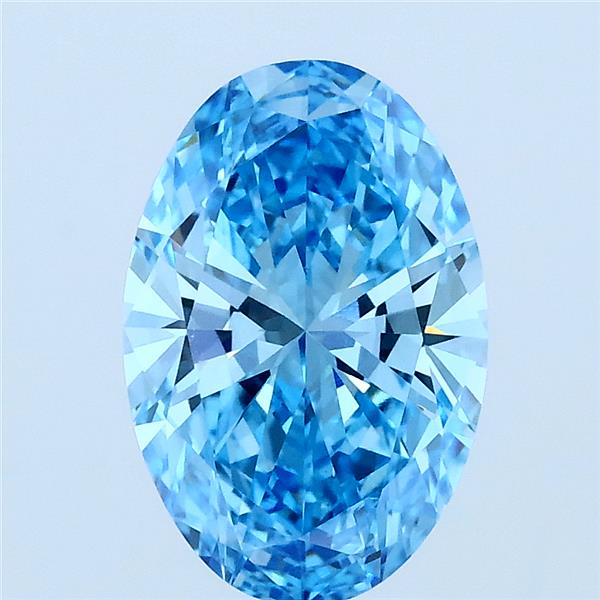2.00 ct. oval Lab Grown Diamond front image